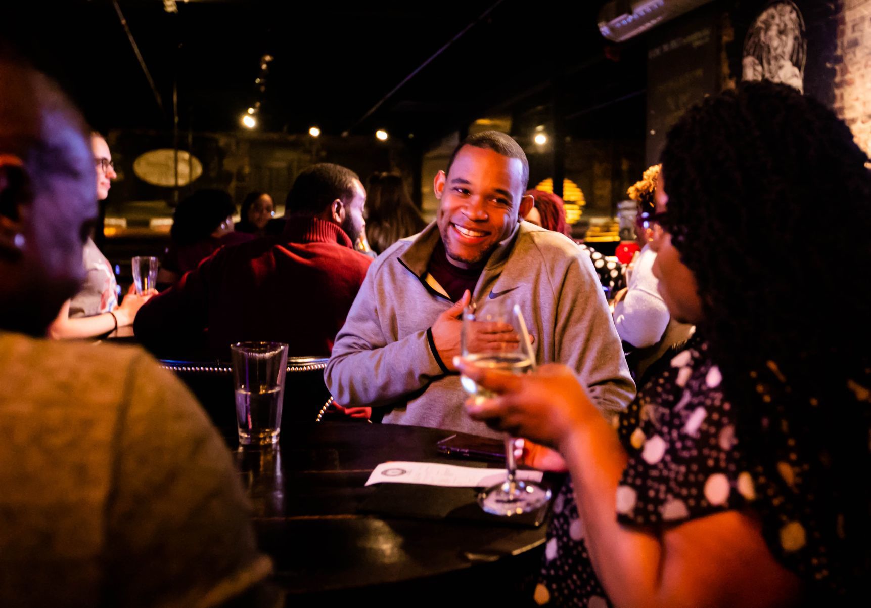 Black Males in Education happy hour